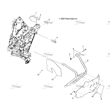 FRONT BUMPER & SHIELDS /CB
