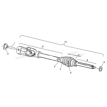 CV JOINT 4X4 350L