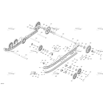 REAR SUSPENSION - LOWER SECTION