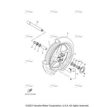 FRONT WHEEL