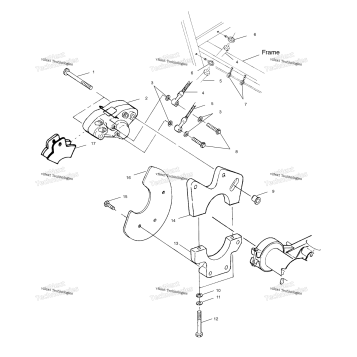 REAR CALIPER MOUNTING
