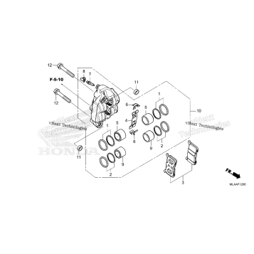 FRONT BRAKE CALIPER