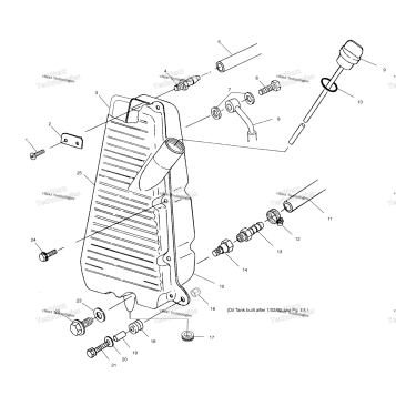 OIL TANK A02CL50AA/DA (4967986798A12)