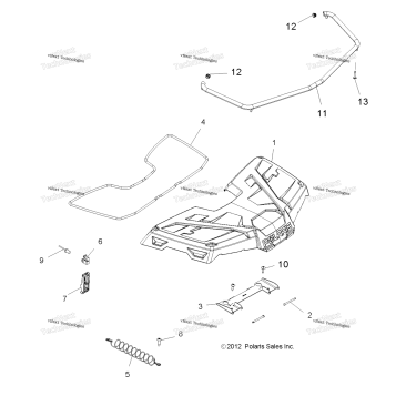 BODY, STORAGE, FRONT