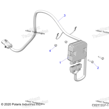 ELECTRICAL, VOLTAGE REGULATOR AND MOUNTING