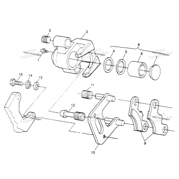 FRONT BRAKE W968540