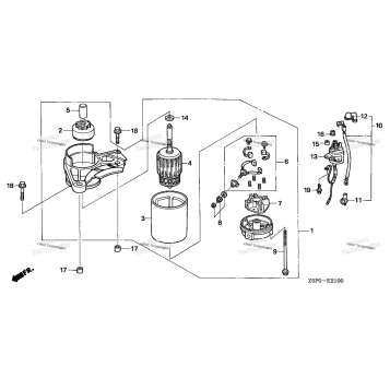 STARTER MOTOR