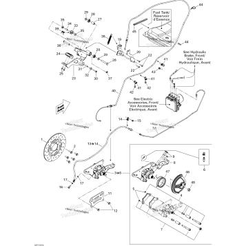 HYDRAULIC BRAKE, REAR