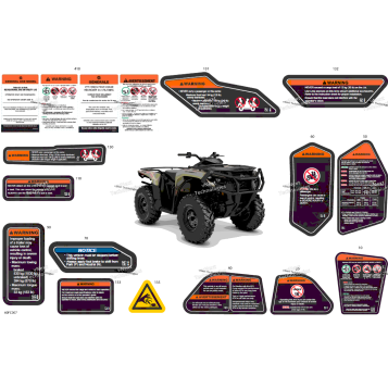BODY - WARNING DECALS