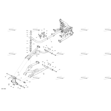 REAR SUSPENSION - HD10 XMR