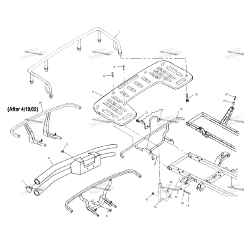 REAR RACK MOUNTING ALL OPTIONS