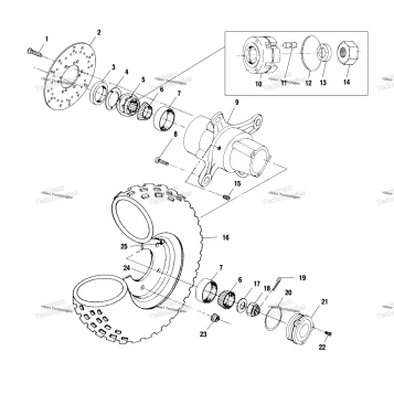 FRONT WHEEL A01CH50AA