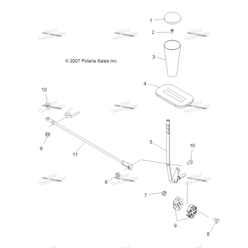 DRIVE TRAIN, GEAR SELECTOR