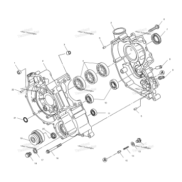 CRANKCASE A00CL50AA