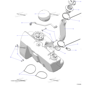 BODY, FUEL TANK