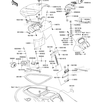 HULL FRONT FITTINGS