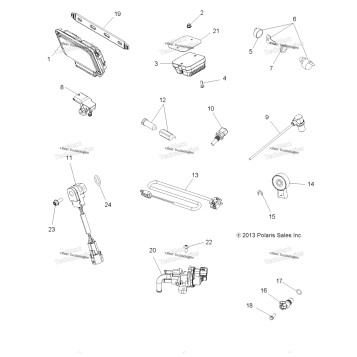 ELECTRICAL, SWITCHES, SENSORS, ECU & CONTROL MODULES
