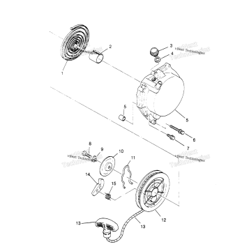 RECOIL STARTER SPORTSMAN 4X4