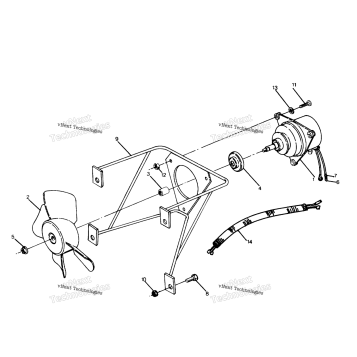 FAN ASSEMBLY 6X6