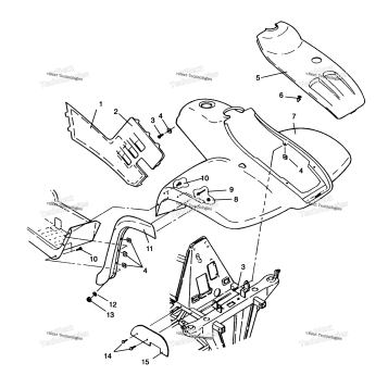 FRONT CAB ASSEMBLY XPLORER 4X4