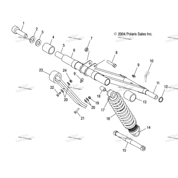 FRONT TORQUE ARM /7CSA/8CS/8CSA (4993799379C03)