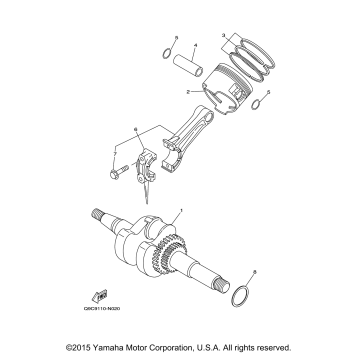 CRANKSHAFT PISTON