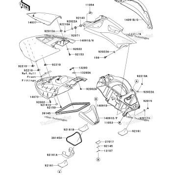 HULL MIDDLE FITTINGS