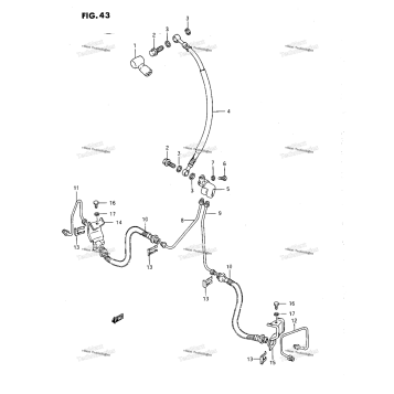 FRONT BRAKE HOSE