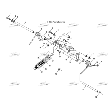 REAR TORQUE ARM /BE