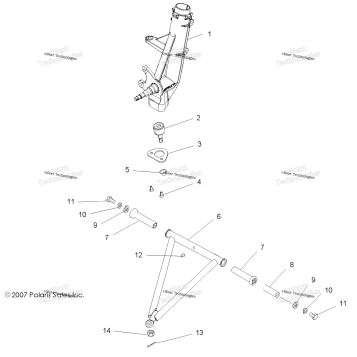 SUSPENSION, FRONT & AARM MOUNTING
