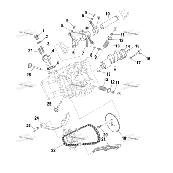 INTAKE & EXHAUST A01CL50AA