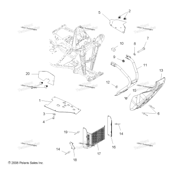 CHASSIS, FRONT BUMPER