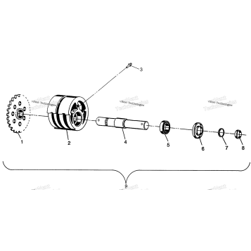 FRONT TIGHTENER MAGNUM 4X4 & SWEDISH MAGNUM 4X4 S968144