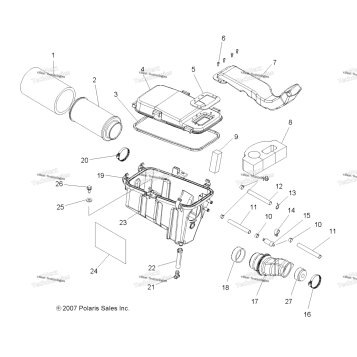 ENGINE, AIR INTAKE SYSTEM