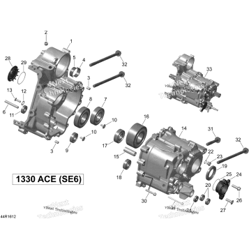 GEARBOX HOUSING - SE6
