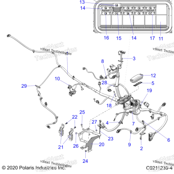 ELECTRICAL, MAIN WIRE HARNESS