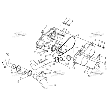 CLUTCH COVER (4935863586C008)