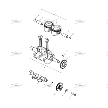 CRANKSHAFT & PISTON