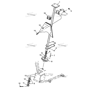 STEERING POST XPLORER 300