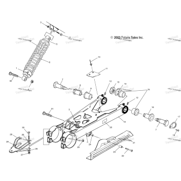 SWING ARM/SHOCK MOUNTING