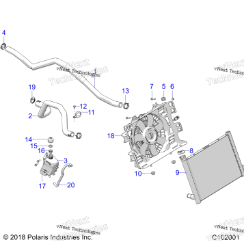 ENGINE, COOLING SYSTEM
