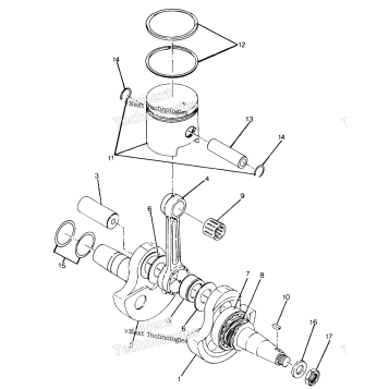 CRANKSHAFT & PISTON ASSEMBLY