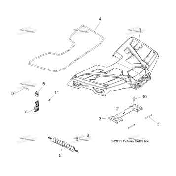 BODY, STORAGE, FRONT