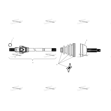 FRONT DRIVE SHAFT