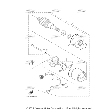 STARTING MOTOR