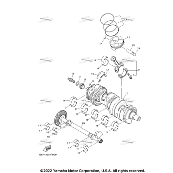 CRANKSHAFT & PISTON