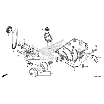 OIL PAN@OIL PUMP