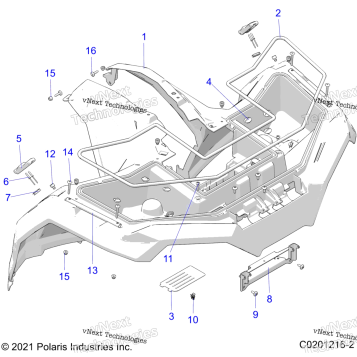 BODY, FRONT CAB (C02012162)