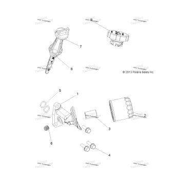 ENGINE, OIL FILTER & DIPSTICK