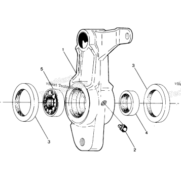 FRONT TIGHTENER ASSEMBLY, L.H. PN 1380004 FRONT TIGHTENER ASSEMBLY, R.H